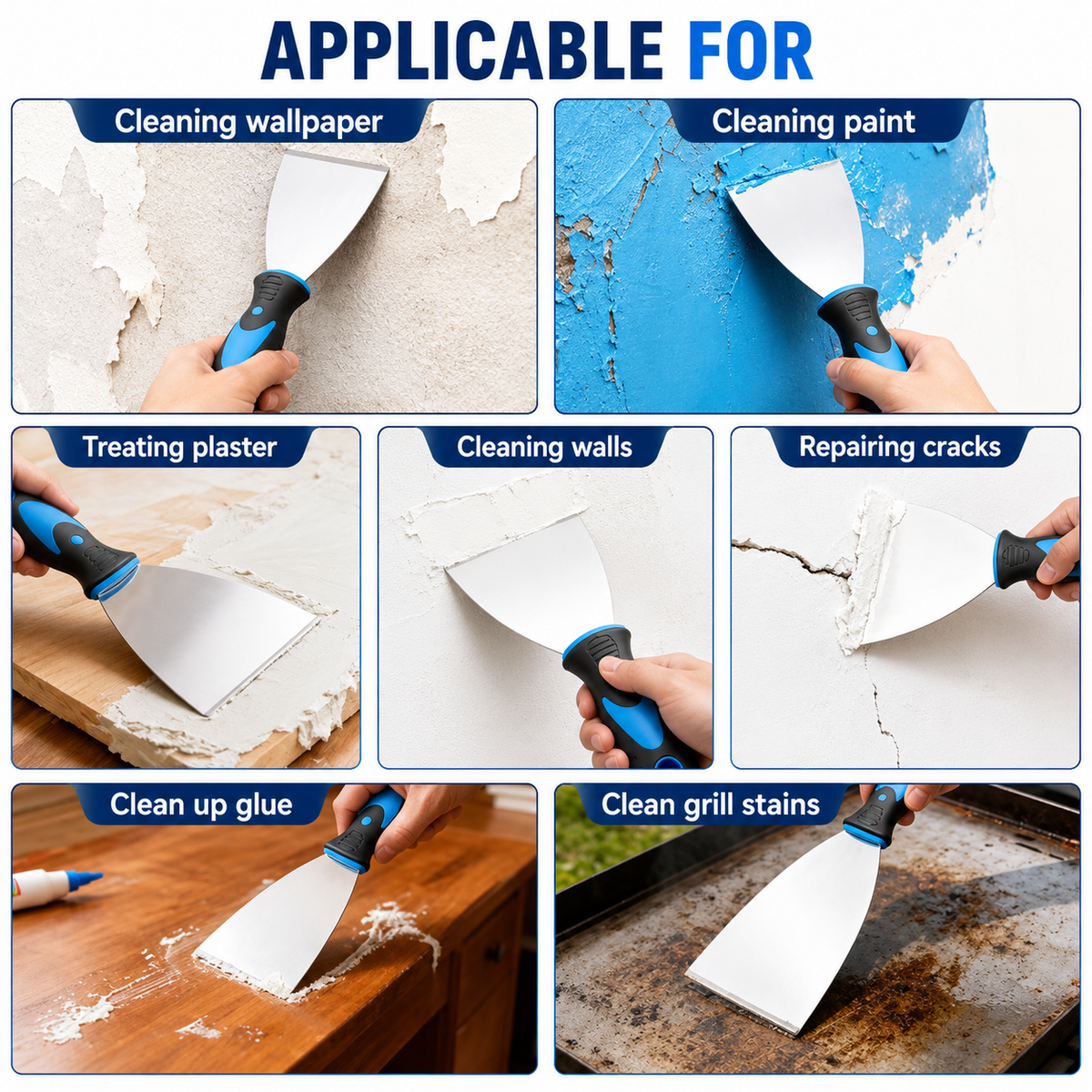 Metal Scraper Tool Set – Heavy-Duty Scraping & Surface Cleaning Tools