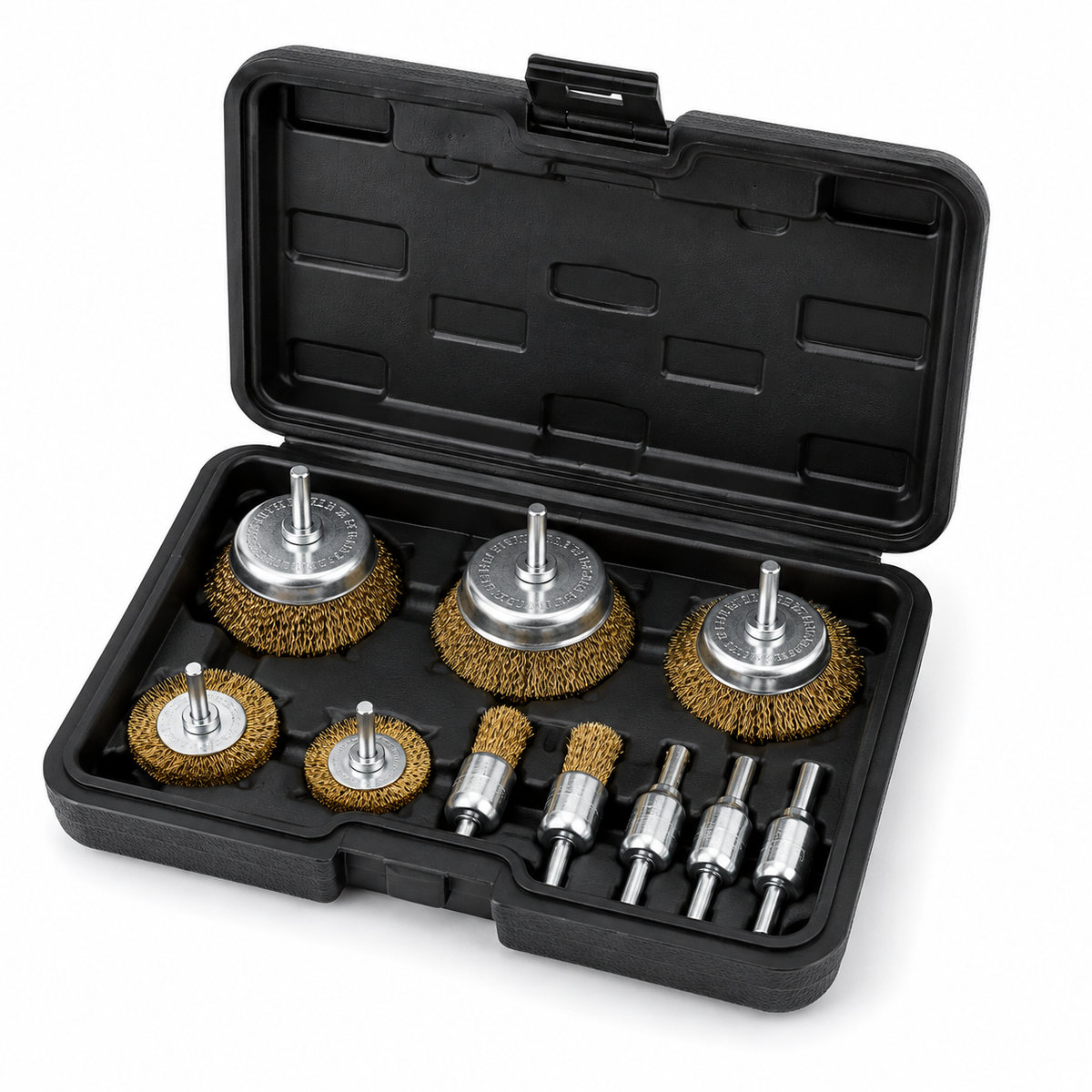 Drill Wire Brush Kit – Rust Removal & Cleaning Set