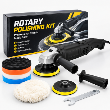 Rotary Polishing Kit – Metal Polishing & Buffing Wheel Set