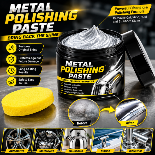 Metal Polishing Paste – Metal Cleaner & Polishing Compound