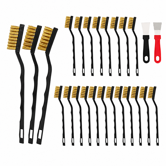 Brass Wire Cup Brush Set – Rust Removal & Metal Cleaning Brush