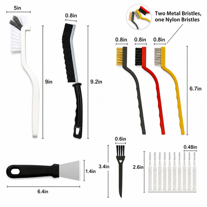 Precision Cleaning Brush Set – Detail Cleaning Kit