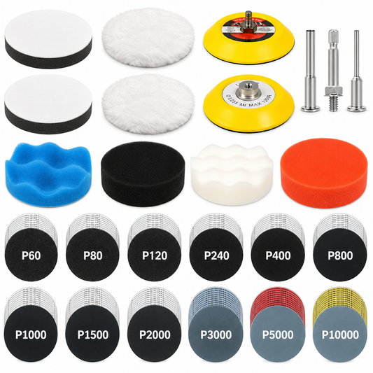 Mini Sanding Disc Set – Rotary Tool Sanding & Smoothing Kit